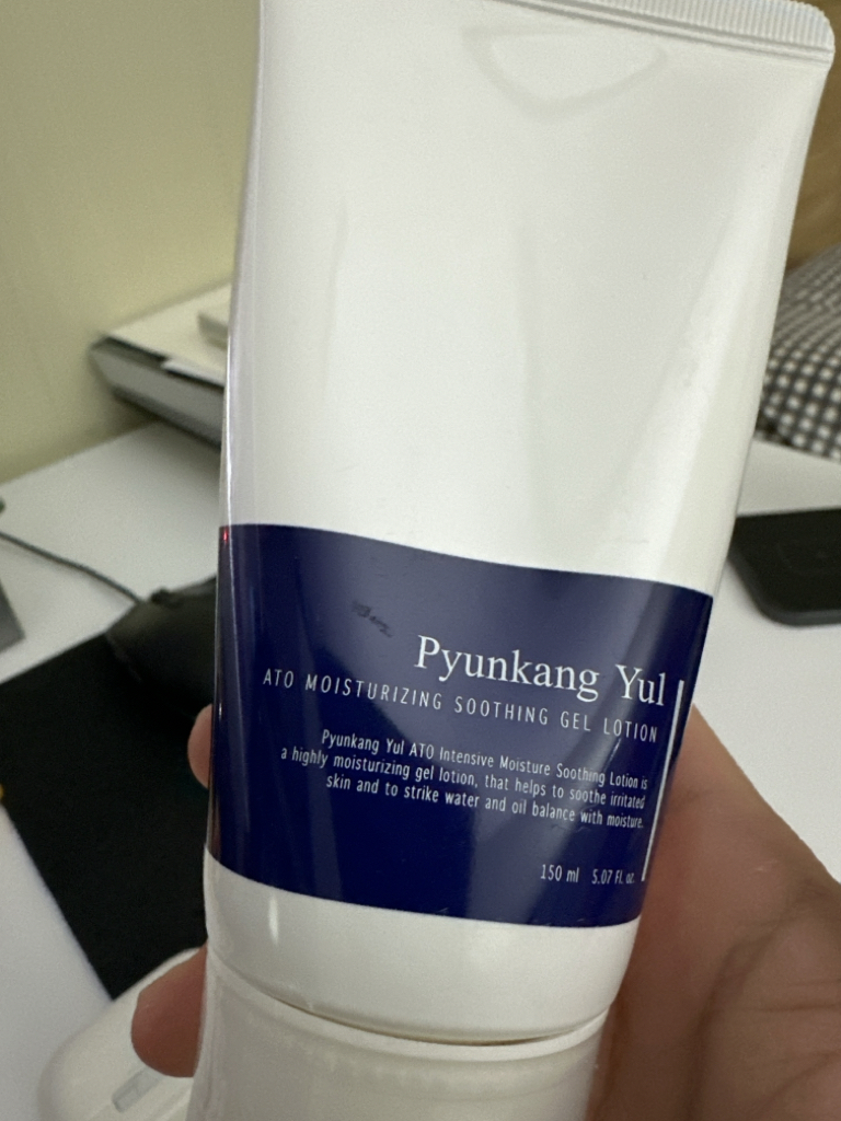 ATO高保湿水分强化护肤啫喱的真实用户使用照片
