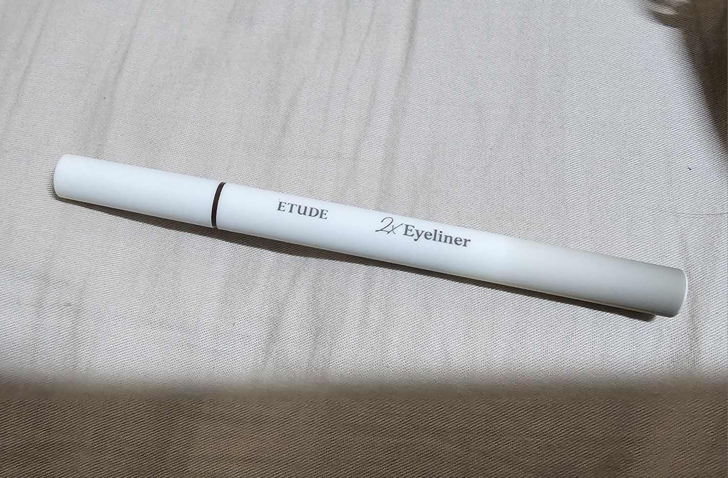 Real user review photo of 2x Eyeliner [#1 Soft Deep Brown]