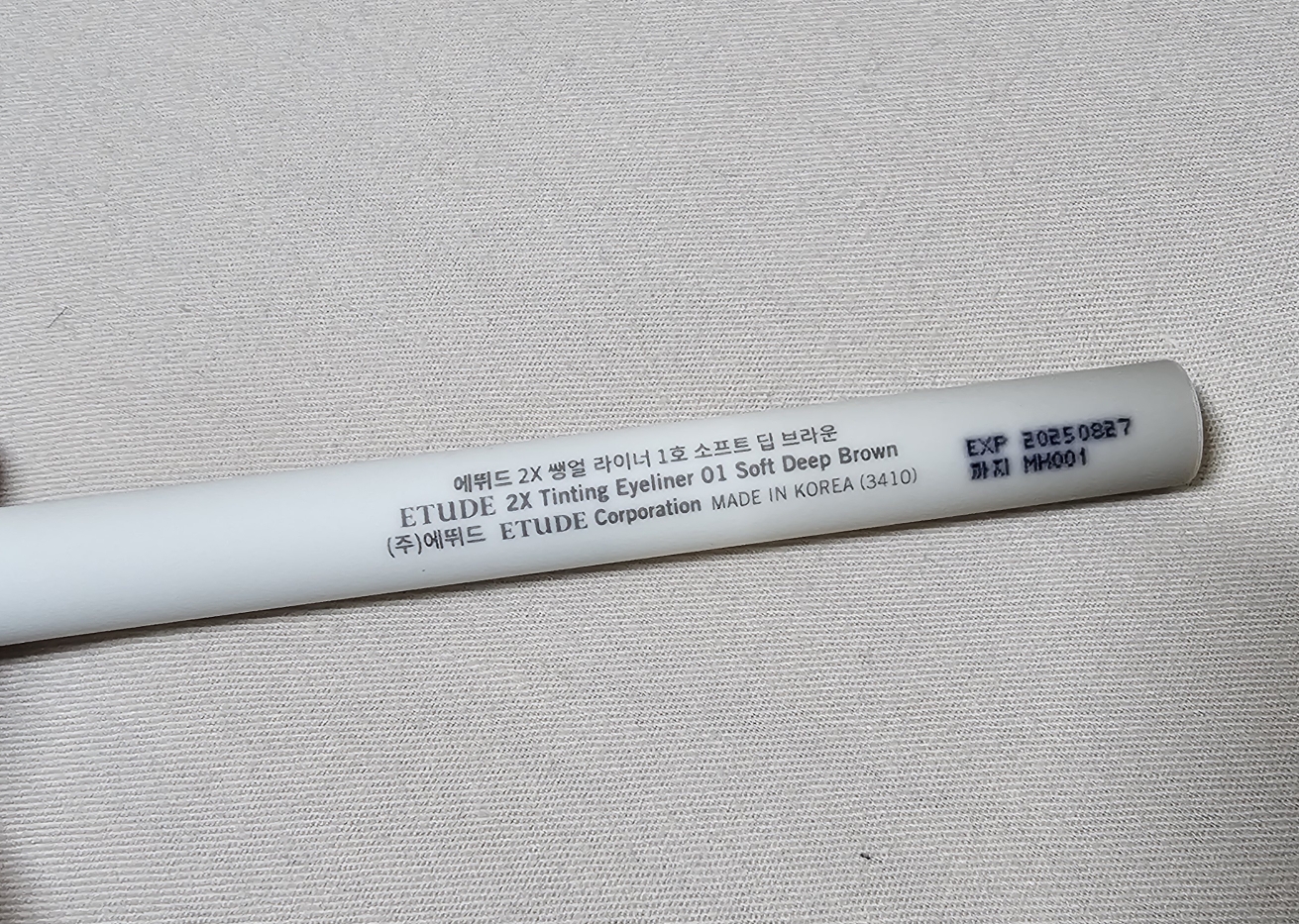 Real user review photo of 2x Eyeliner [#1 Soft Deep Brown]