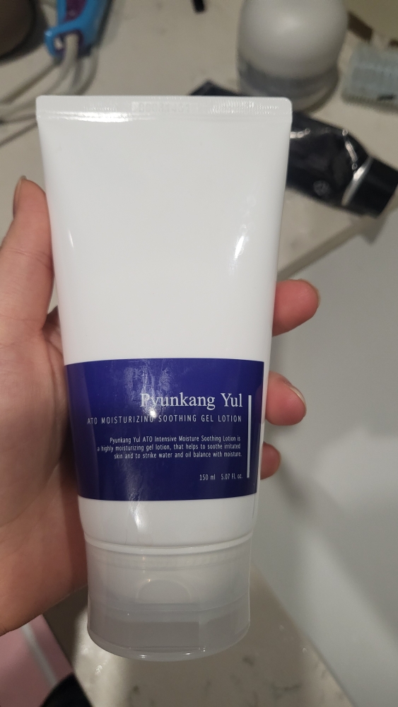 ATO高保湿水分强化护肤啫喱的真实用户使用照片
