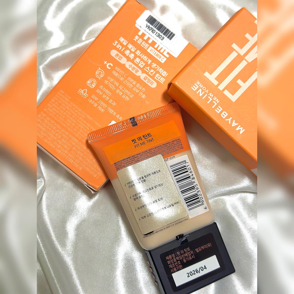 메이블린뉴욕 (MAYBELLINENEWYORK) 핏미스킨틴트 [01 페어핑크] review image