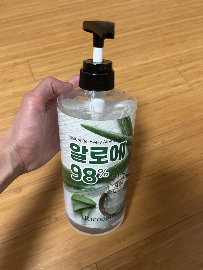 RICOCELL Nature Recovery Aloe 98% Soothing Gel EX review image