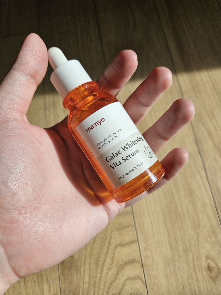 Real user review photo of Galac Whitening Vita Serum