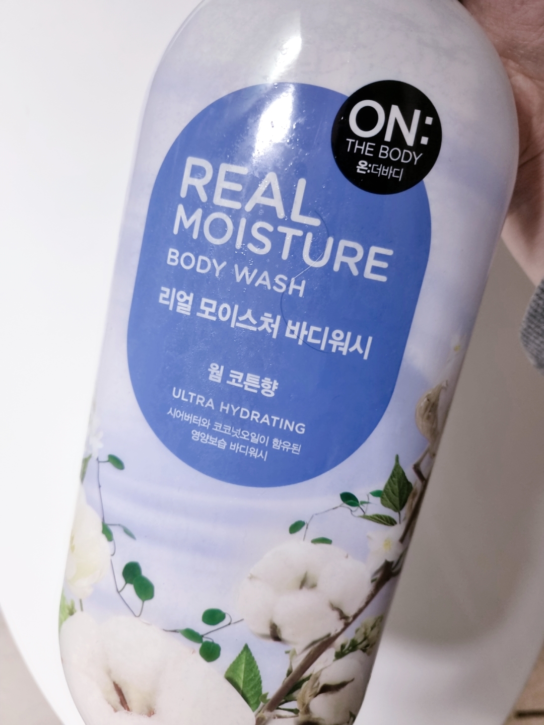 온더바디 (ON:THEBODY) 리얼모이스쳐 바디워시 [웜코튼] review image