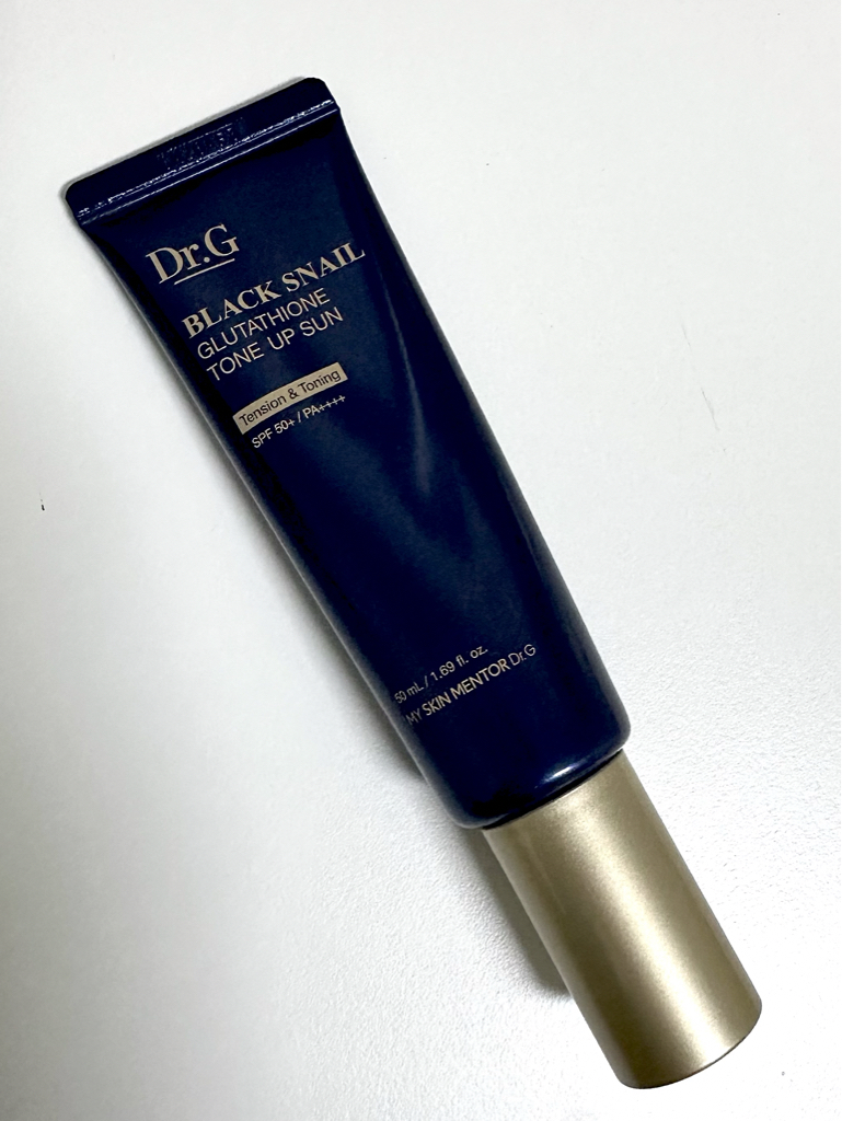 Dr.G BLACK SNAIL GLUTATHIONE TONE UP SUN [SPF50+/PA++++] Reviews for Acne |  Hwahae