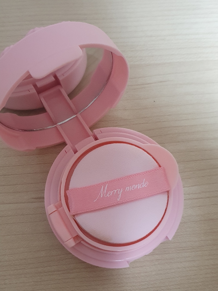 메리몽드 (Merrymonde) 해피 유어데이 쿠션 [SPF40/PA++] [03 샌드] review image
