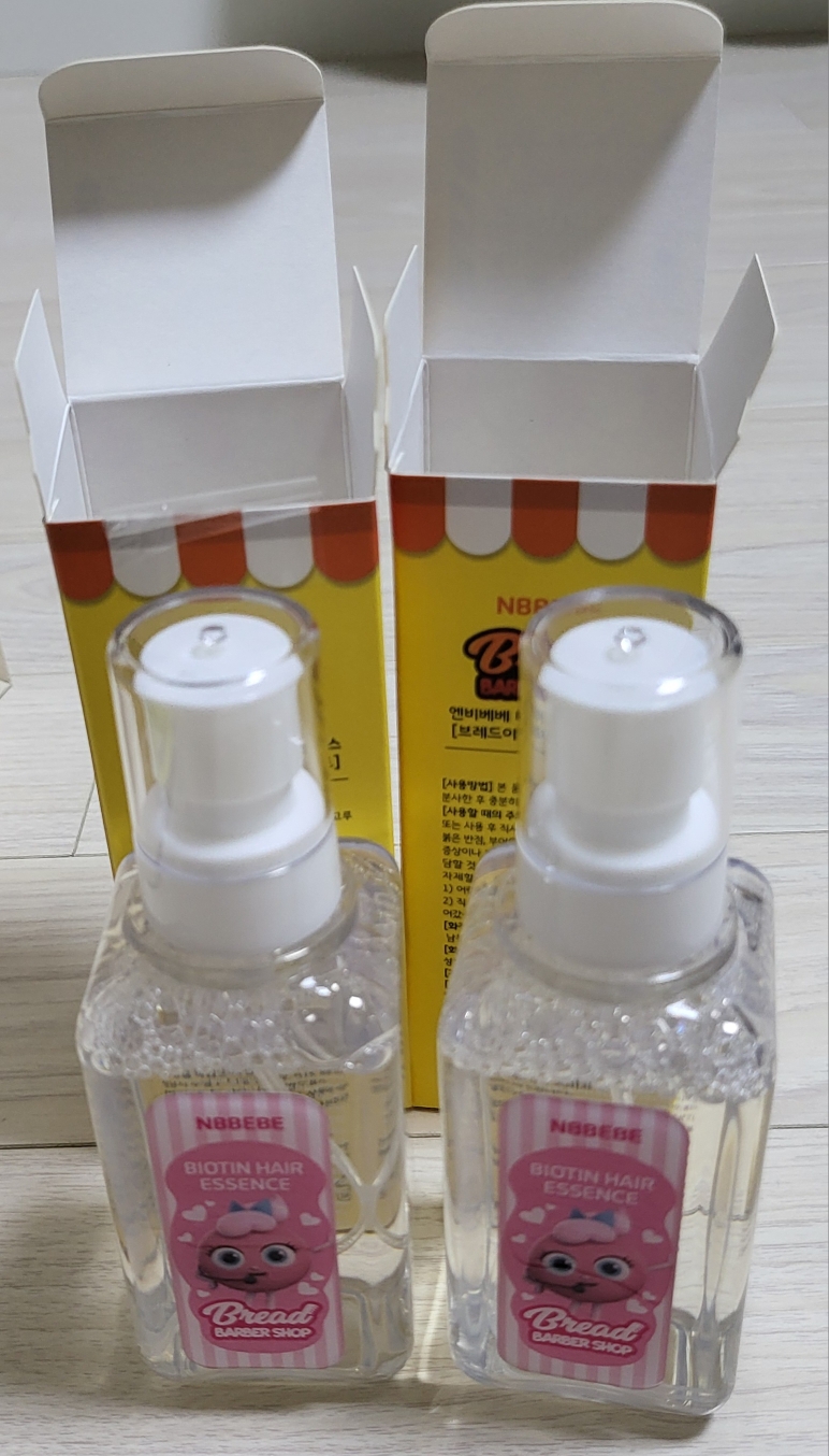 엔비베베 (NBBEBE) 브레드이발소 비오틴 헤어에센스 review image