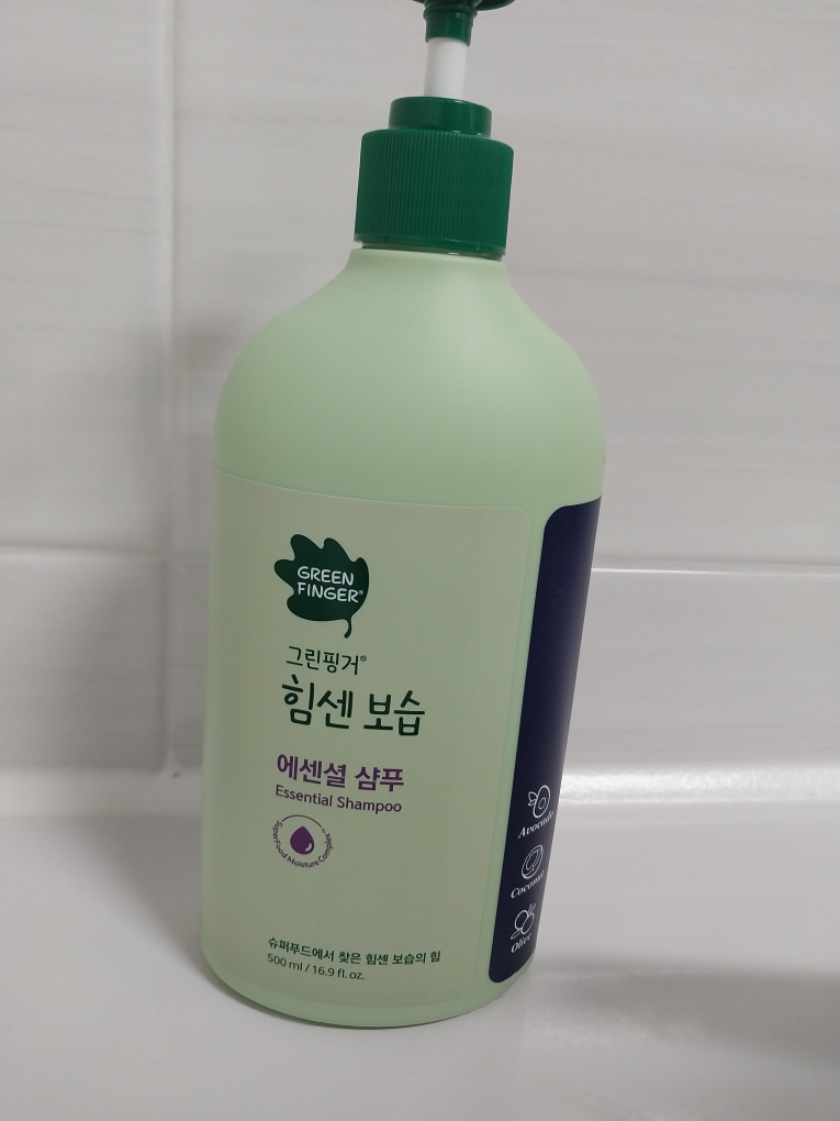 그린핑거 (GREENFINGER) 힘센보습 인텐시브 샴푸 review image
