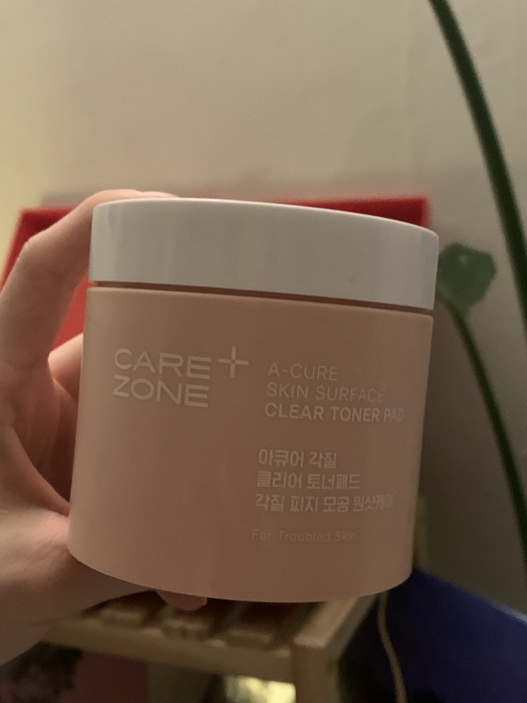 케어존 (CAREZONE) 아큐어 각질 클리어 토너 패드 review image