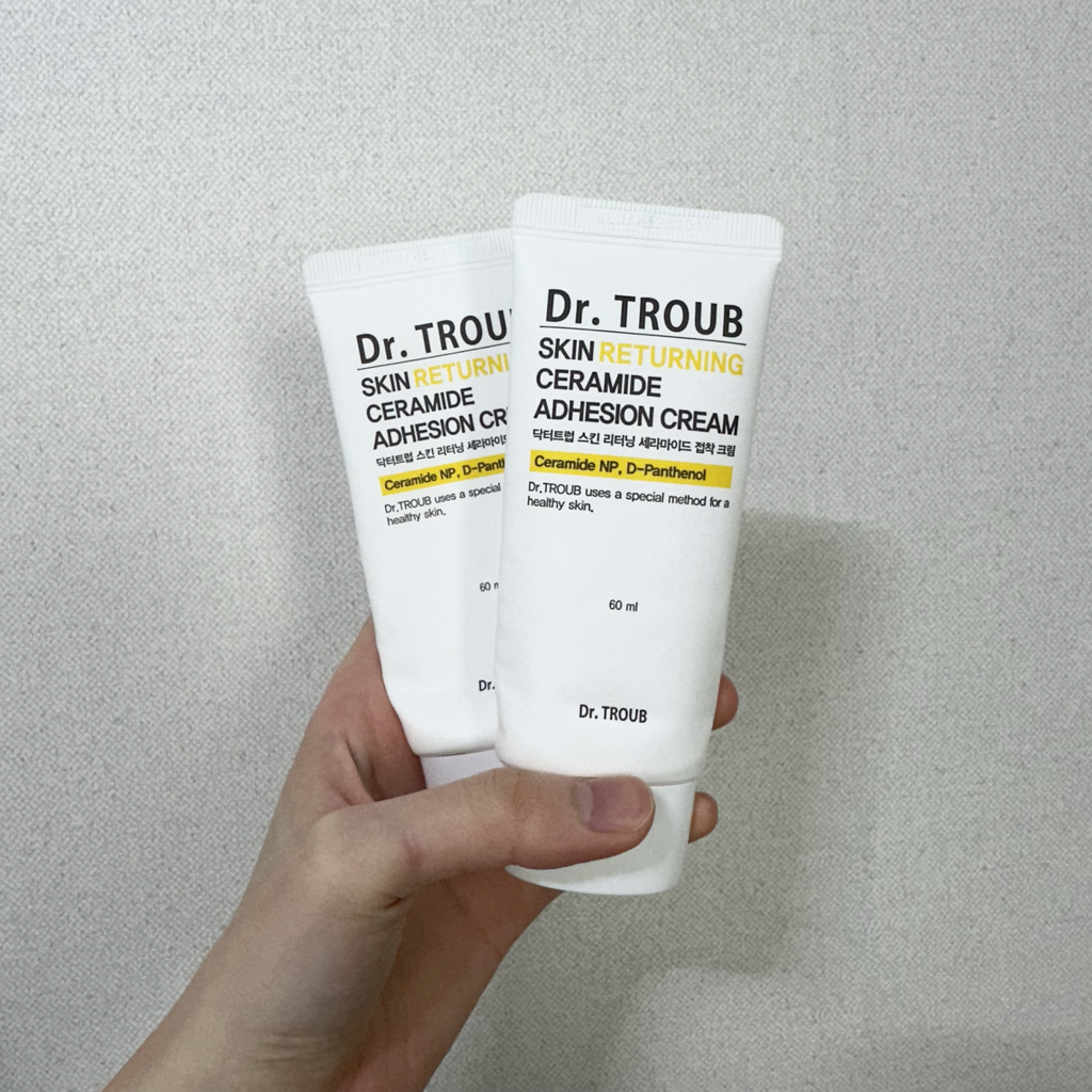 Real user review photo of Dr. TROUB SKIN RETURNING CREAMIDE ADHESION CREAM