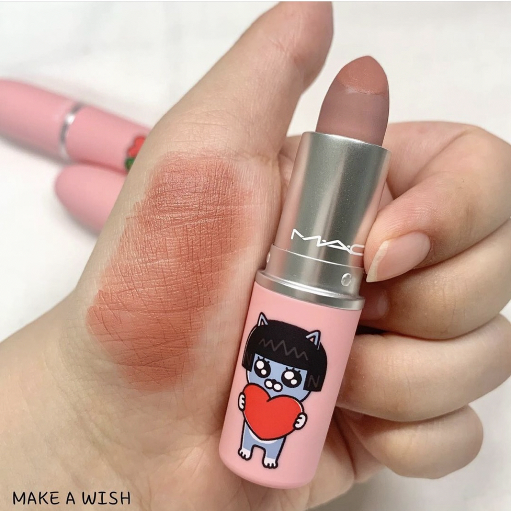 맥 (MAC) 2021 카카오프렌즈 컬렉션 파우더 키스 립스틱 [메이크어위시] review image