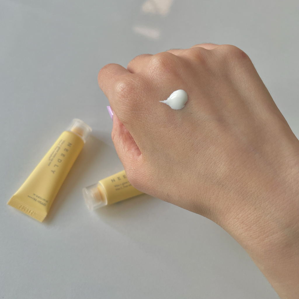 维他命C亮肤美白防晒霜 [SPF50+/PA++++]的真实用户使用照片