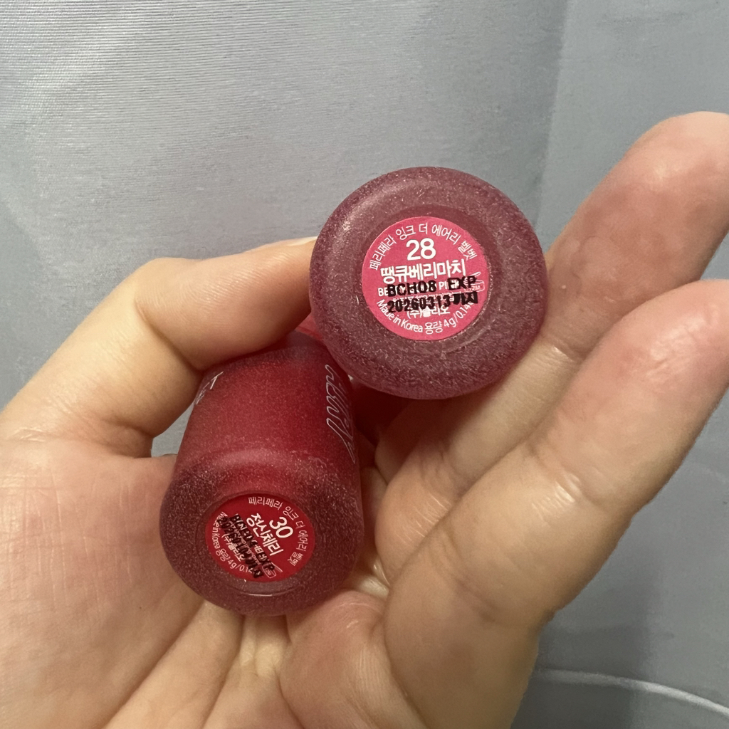 페리페라 (peripera) 폭닥폭닥 컬렉션 잉크 더 에어리 벨벳 [028 땡큐베리마치] review image