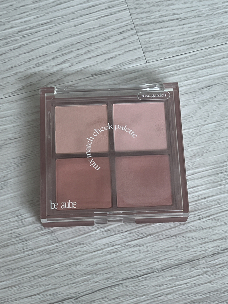 비오브 (beaube) 뮤트 치크팔레트 [03 로즈가든] review image