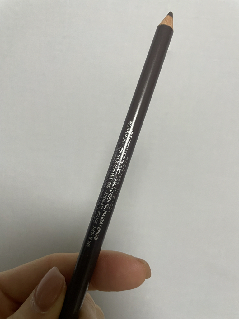 맥퀸뉴욕 (MACQUEENNEWYORK) 마이 스트롱 아이브로우펜슬 하드파우더 [04 그레이브라운] review image