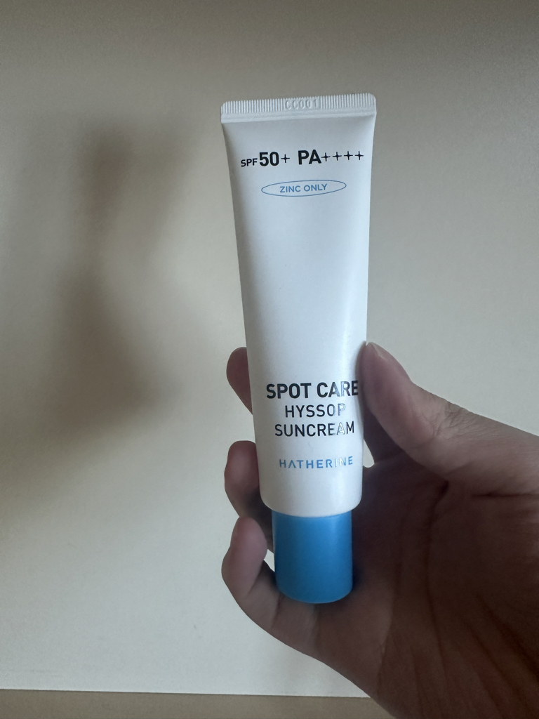 斑点护理防晒霜 [SPF50+/PA++++]的真实用户使用照片