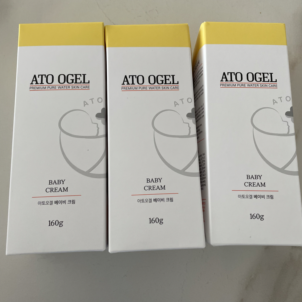 婴儿霜的真实用户使用照片