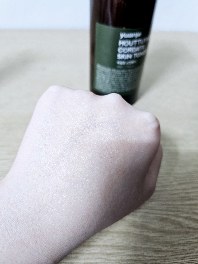 yunaje 马蹄莲爽肤水 common.review image