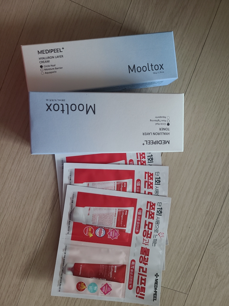 玻尿酸层次水光化妆水的真实用户使用照片