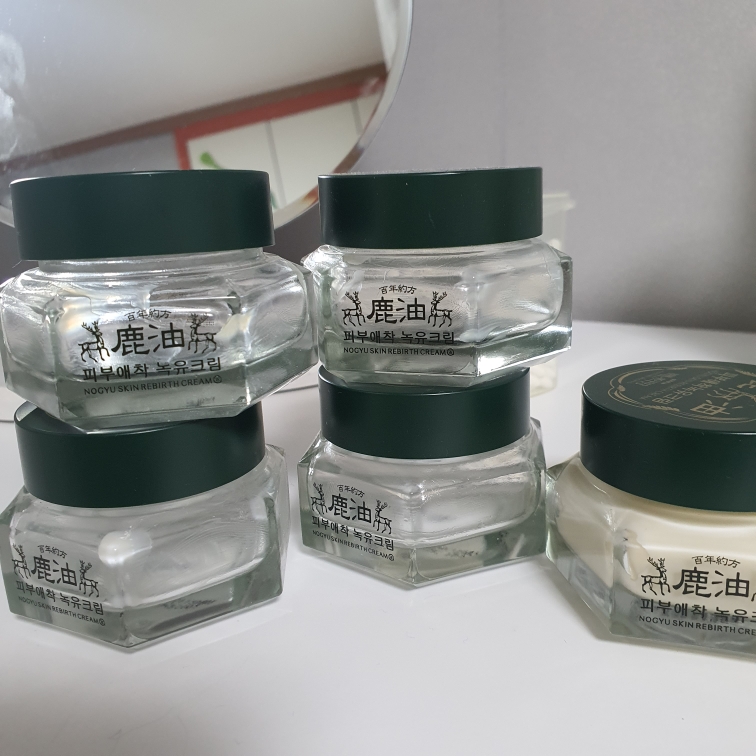 鹿油润肤霜的真实用户使用照片