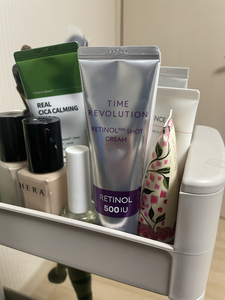 Real user review photo of Time Revolution Retinol 500 Shot Cream