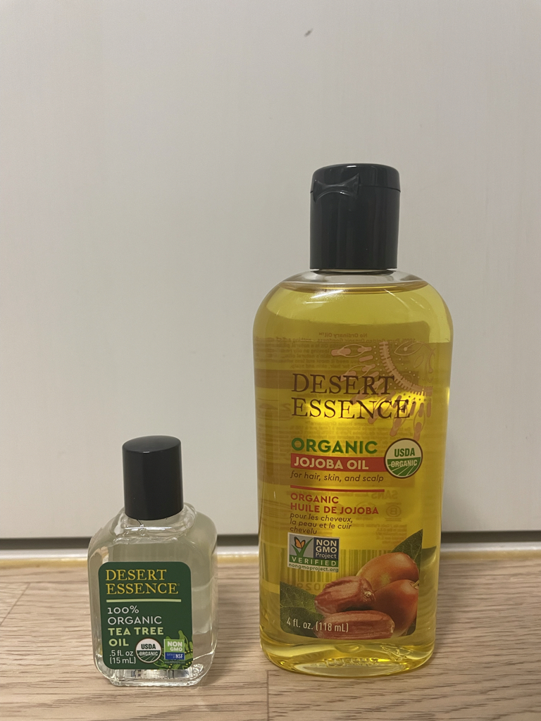 冷压非精制有机胡霍巴油的真实用户使用照片