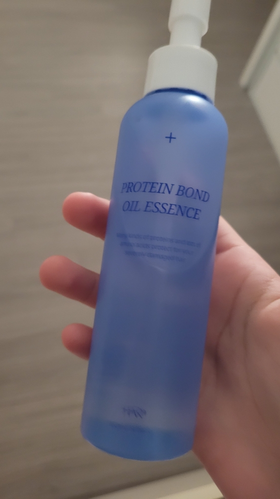 蛋白质键精华油的真实用户使用照片