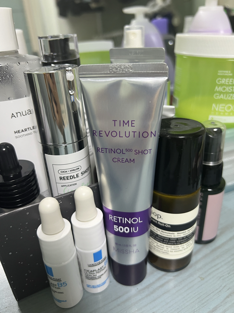 Real user review photo of Time Revolution Retinol 500 Shot Cream