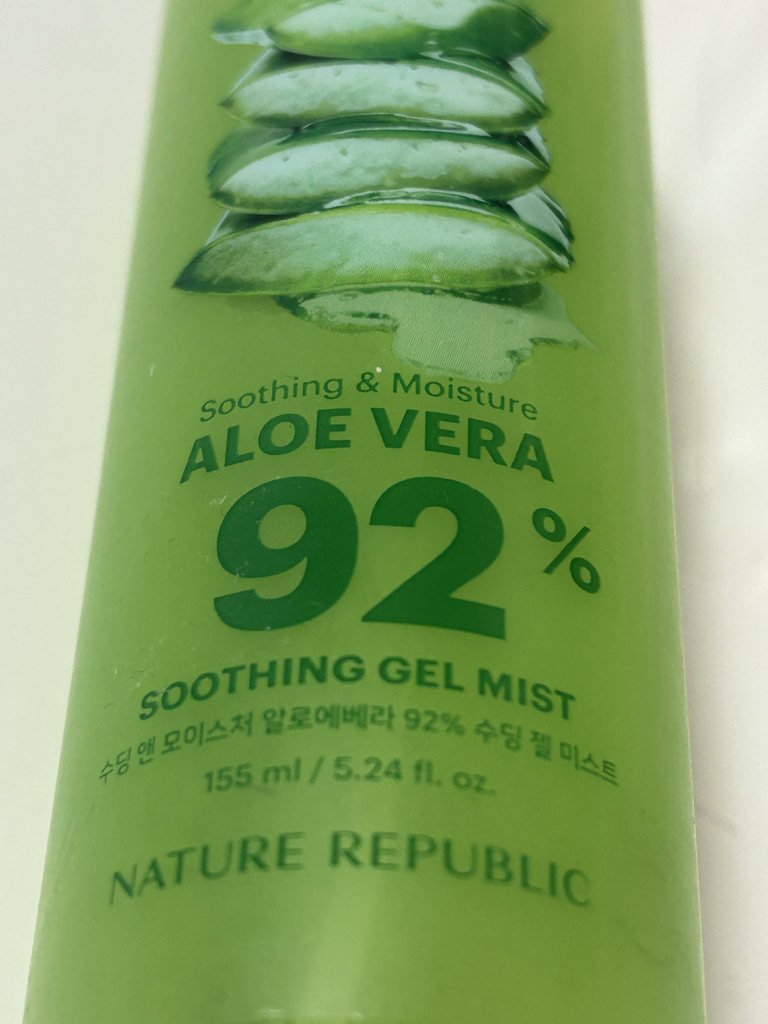 NATUREREPUBLIC Soothing & Moisture Aloe Vera Soothing Gel Mist review image