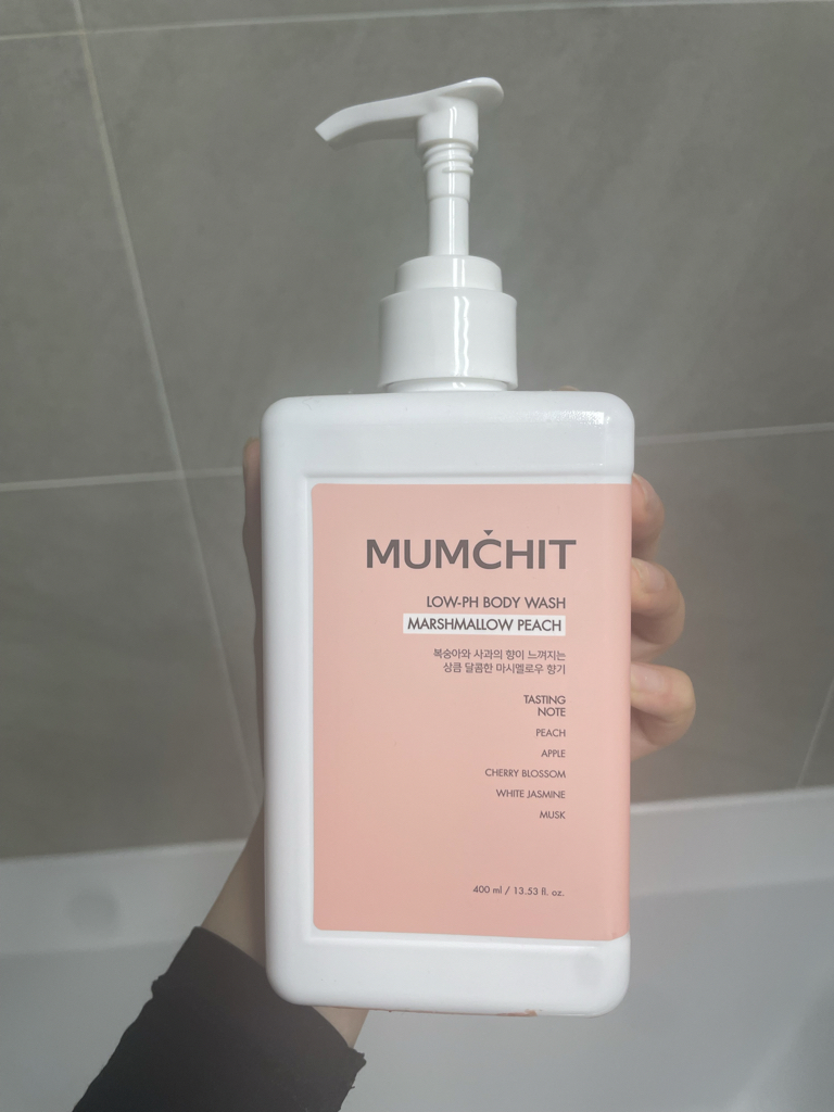 MUMCHIT 香甜酸性沐浴露[棉花糖桃子] common.review image
