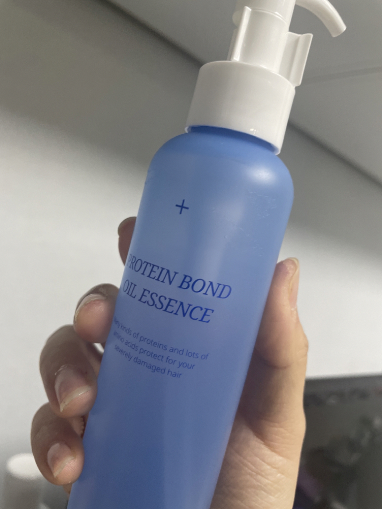 蛋白质键精华油的真实用户使用照片