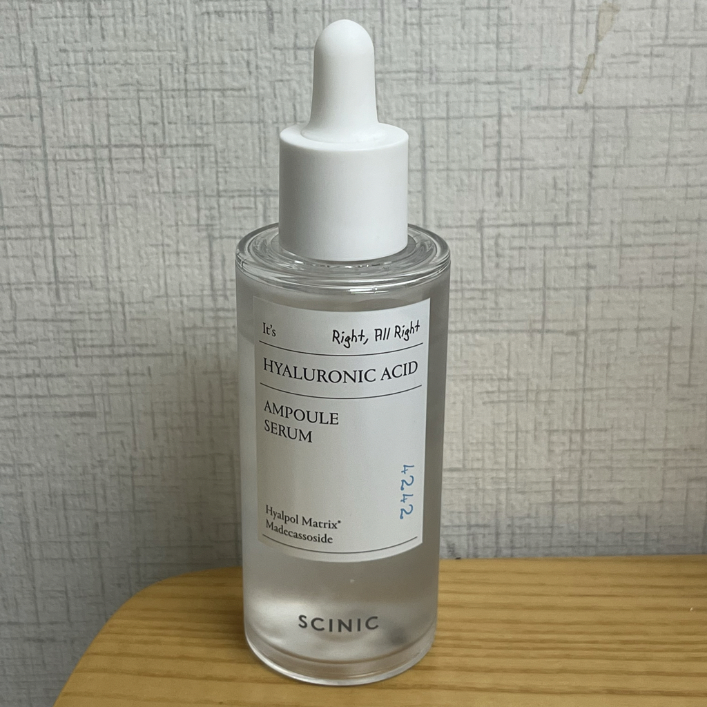 玻尿酸安瓿精华的真实用户使用照片