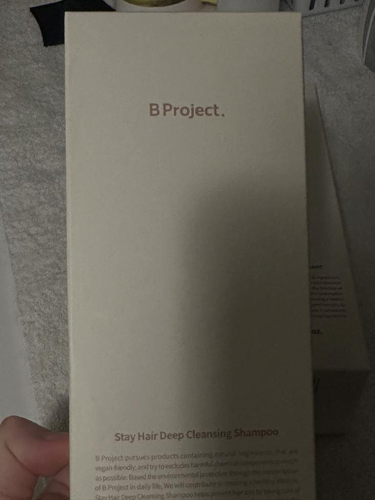 비프로젝트 (BProject) 스테이 헤어 딥 클렌징 샴푸 review image