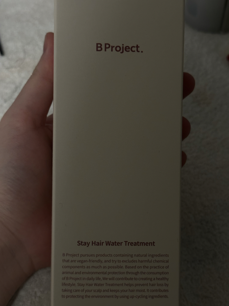BProject Stay Hair Water Treatment common.review image
