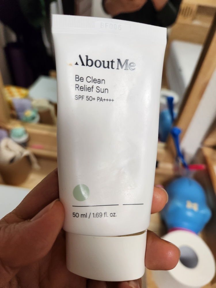 防晒霜 [SPF50+/PA++++] [舒缓]的真实用户使用照片