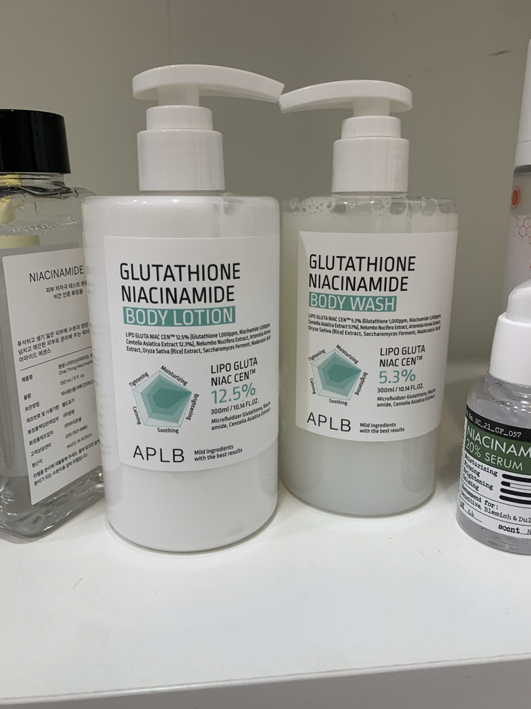 APLB Glutathione Niacinamide Body Wash review image