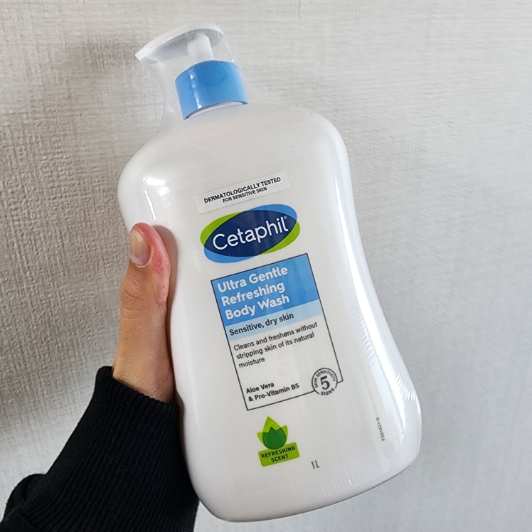 세타필 (Cetaphil) 젠틀 민감성 수분 바디워시 [리프레싱] review image