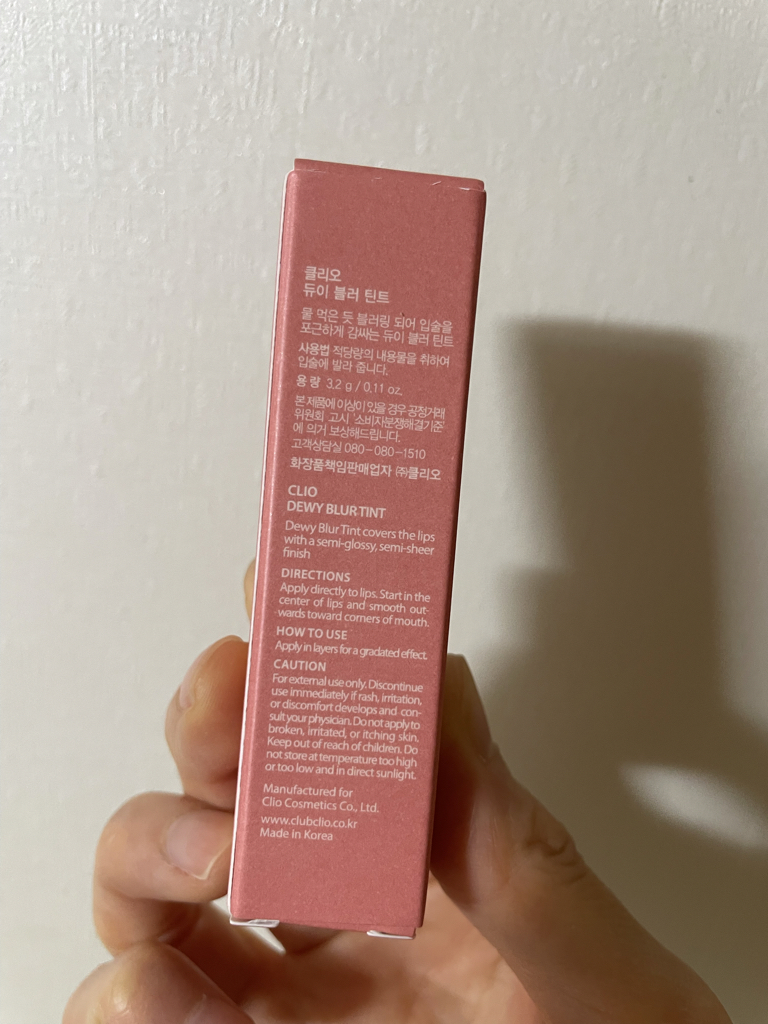 CLIO 露伊布勒染唇膏 [03 午后粉红] common.review image