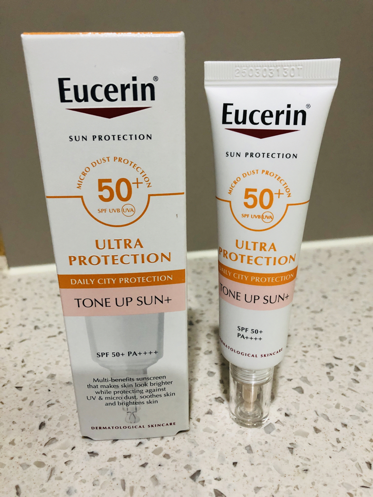 Eucerin Ultra Protection Tone Up Sun [SPF50+/PA++++] review image