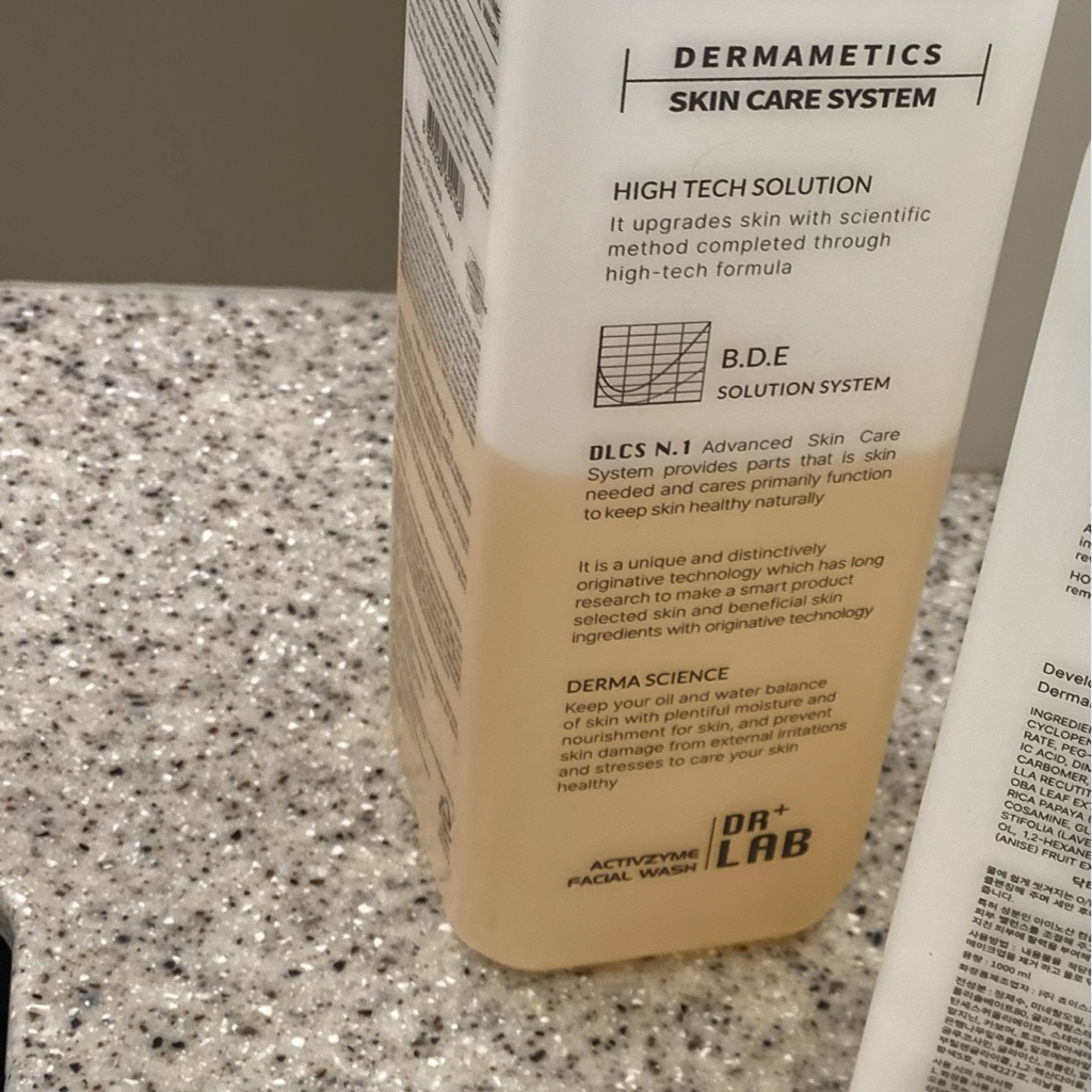 닥터랩 (DR+LAB) 액티브자임 페이셜 워시 review image