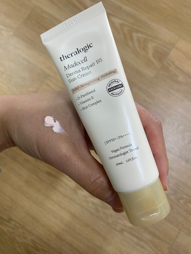 테라로직 (theralogic) 마데셀 더마 리페어 B5 선크림 [SPF50+/PA++++] review image