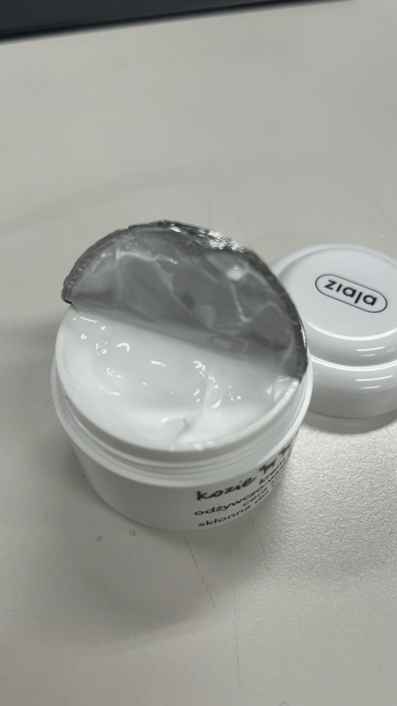 Real user review photo of Goat milk night cream