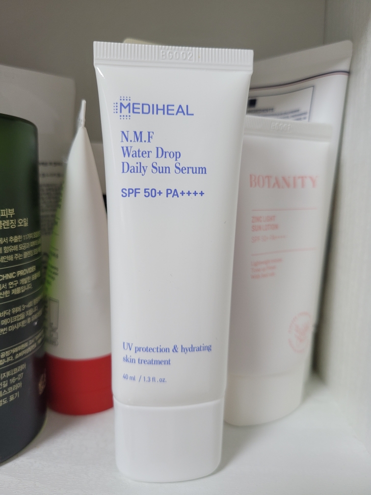 Real user review photo of N.M.F Sun Serum [SPF50+/PA++++]