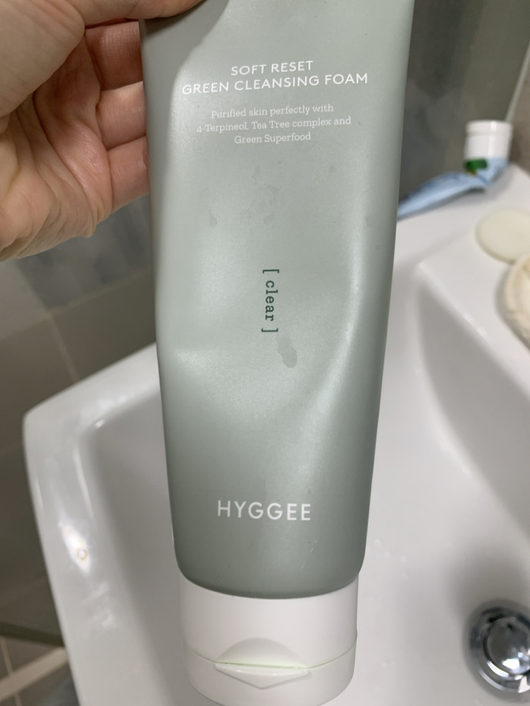 软重置绿色洁面膏的真实用户使用照片