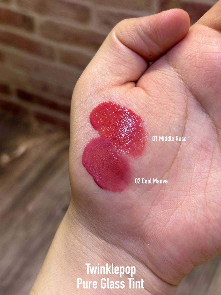 Real user review photo of Pure Glass Tint [01 Middle Rose]