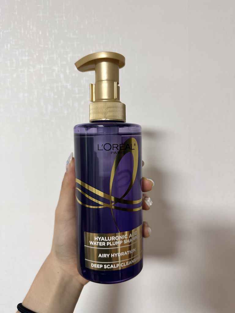 Real user review photo of HYALURONIC ACID WATER PLUMP SHAMPOO