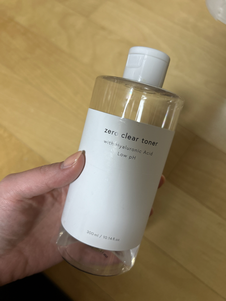 零度清洁爽肤水的真实用户使用照片