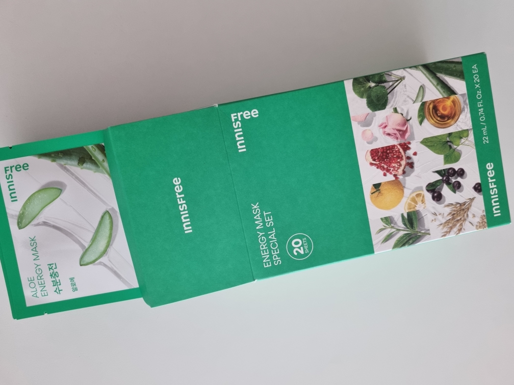 能量面膜 [紫锥花］的真实用户使用照片