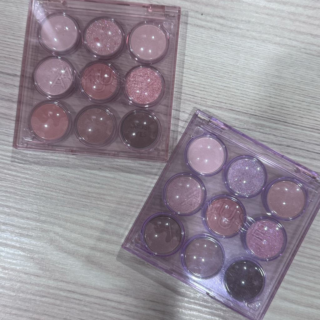 Ảnh đánh giá thực tế của người dùng về Bảng màu mắt [01 Màu đào ấm]