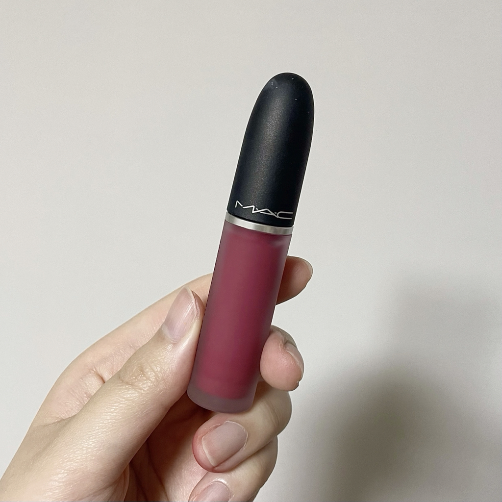 맥 (MAC) 파우더 키스 리퀴드 립컬러 [어리틀템드] review image